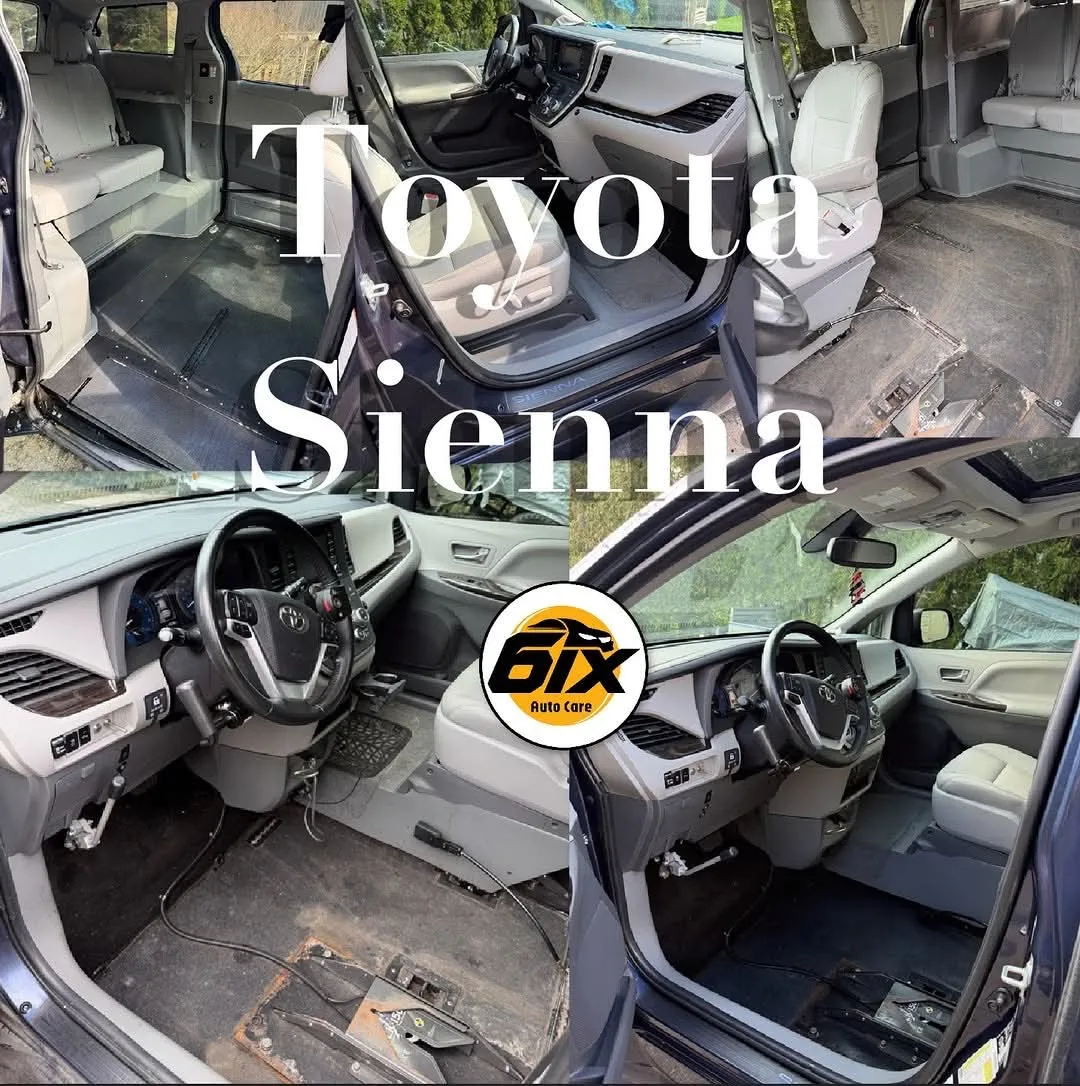 Toyota Sienna — 6ix Auto Care title slide