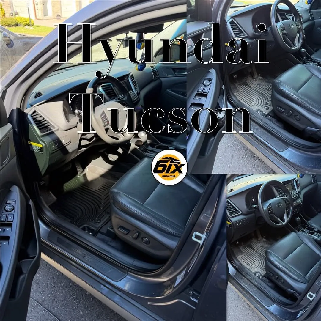 Hyundai Tucson — 6ix Auto Care title slide